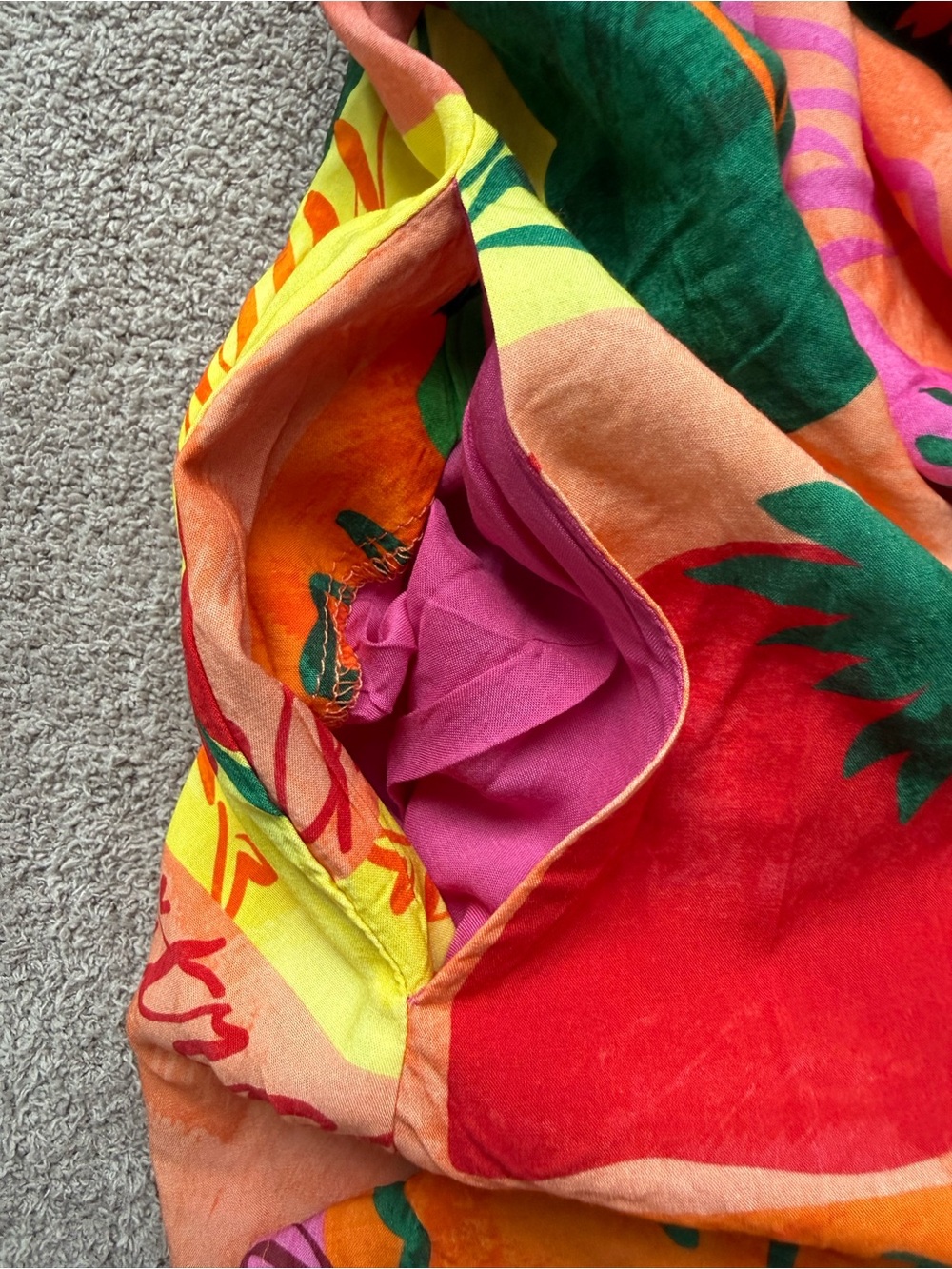 BEACH RIOT - Tayla Cover-Up Minidress - FRUIT MARKET - Picture 6 of 9